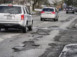 What's up with all the potholes?